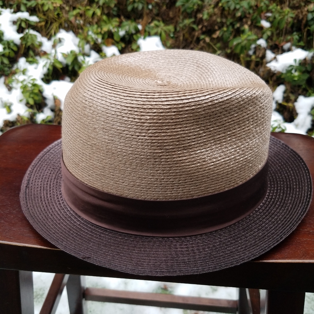Dobbs brown vintage XL /L hat - Picture 5 of 12